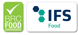 IFS und BRC Logos für die Lebensmittelzertifizierung