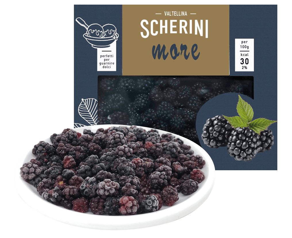 Scherini frozen wild blackberries